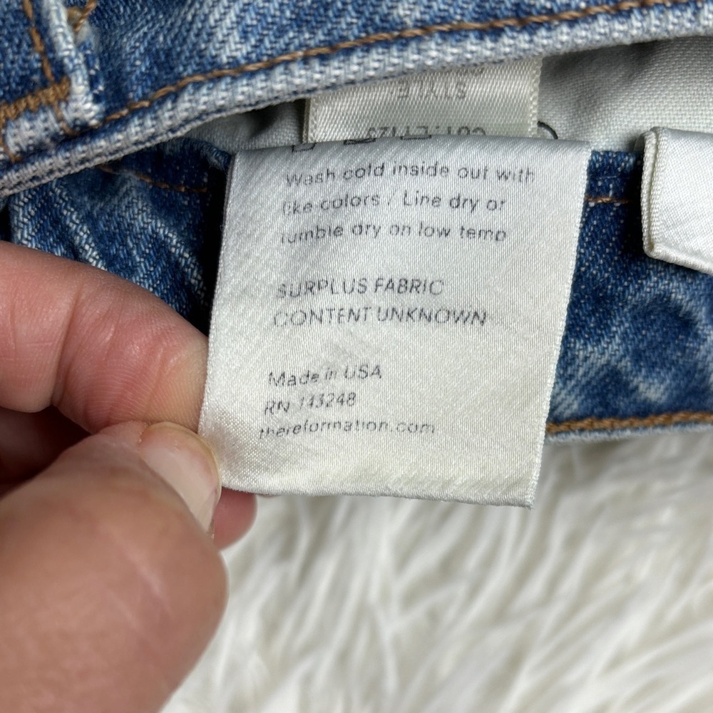 Reformation Julia High Cigarette Jean - Picture 9 of 9
